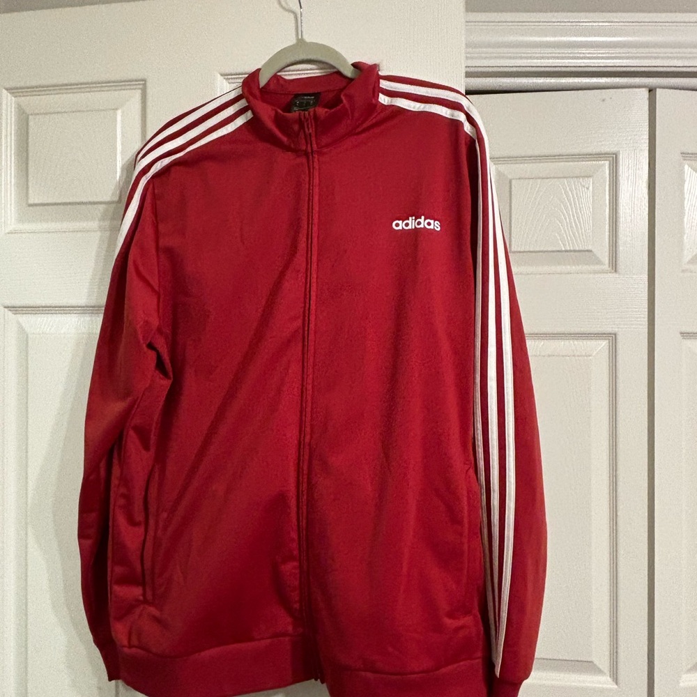 Adidas Men's Red Track Suit